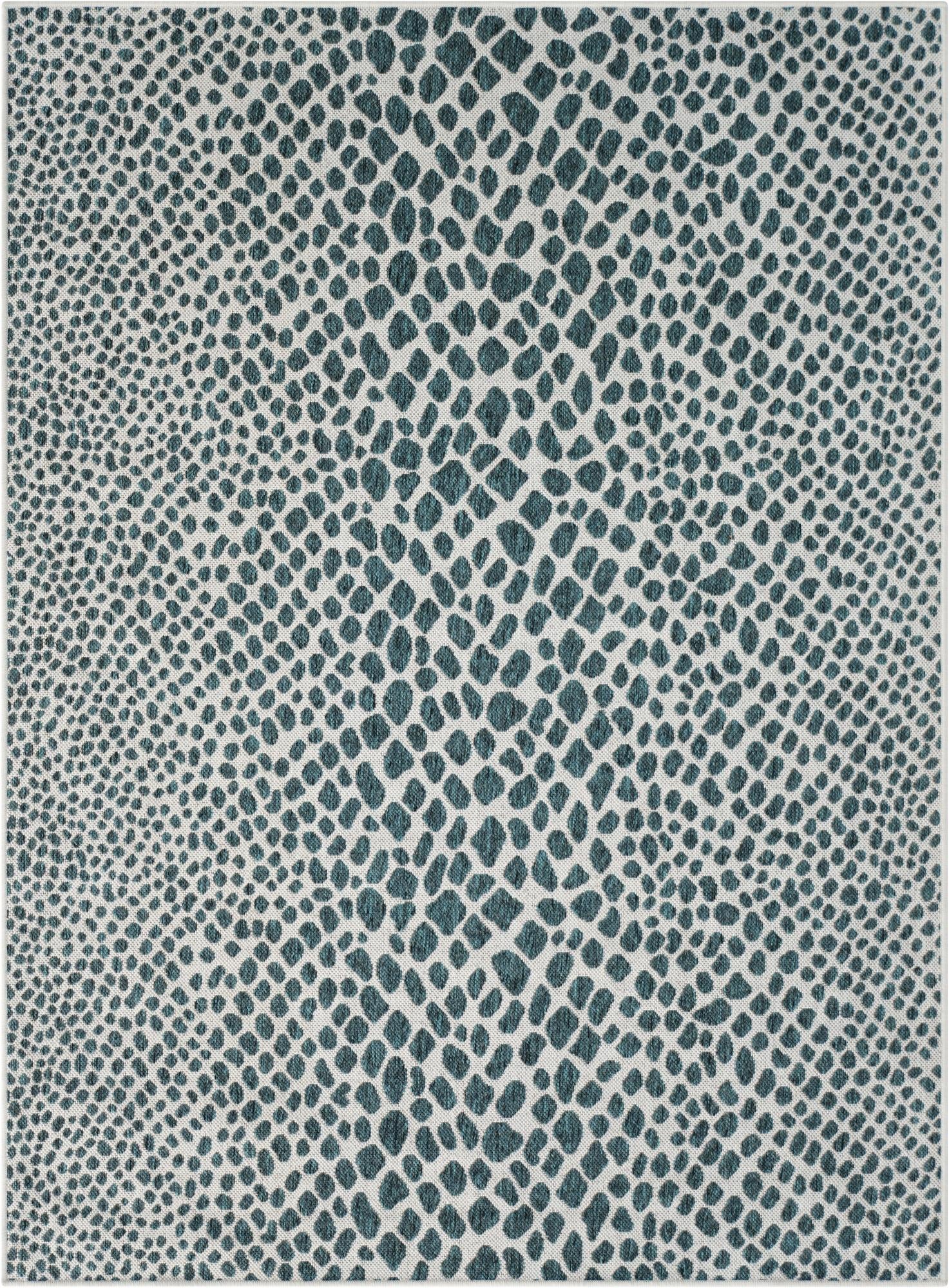 Primary image 5' 3 x 7'  Washable Jill Zarin Indoor / Outdoor Rug