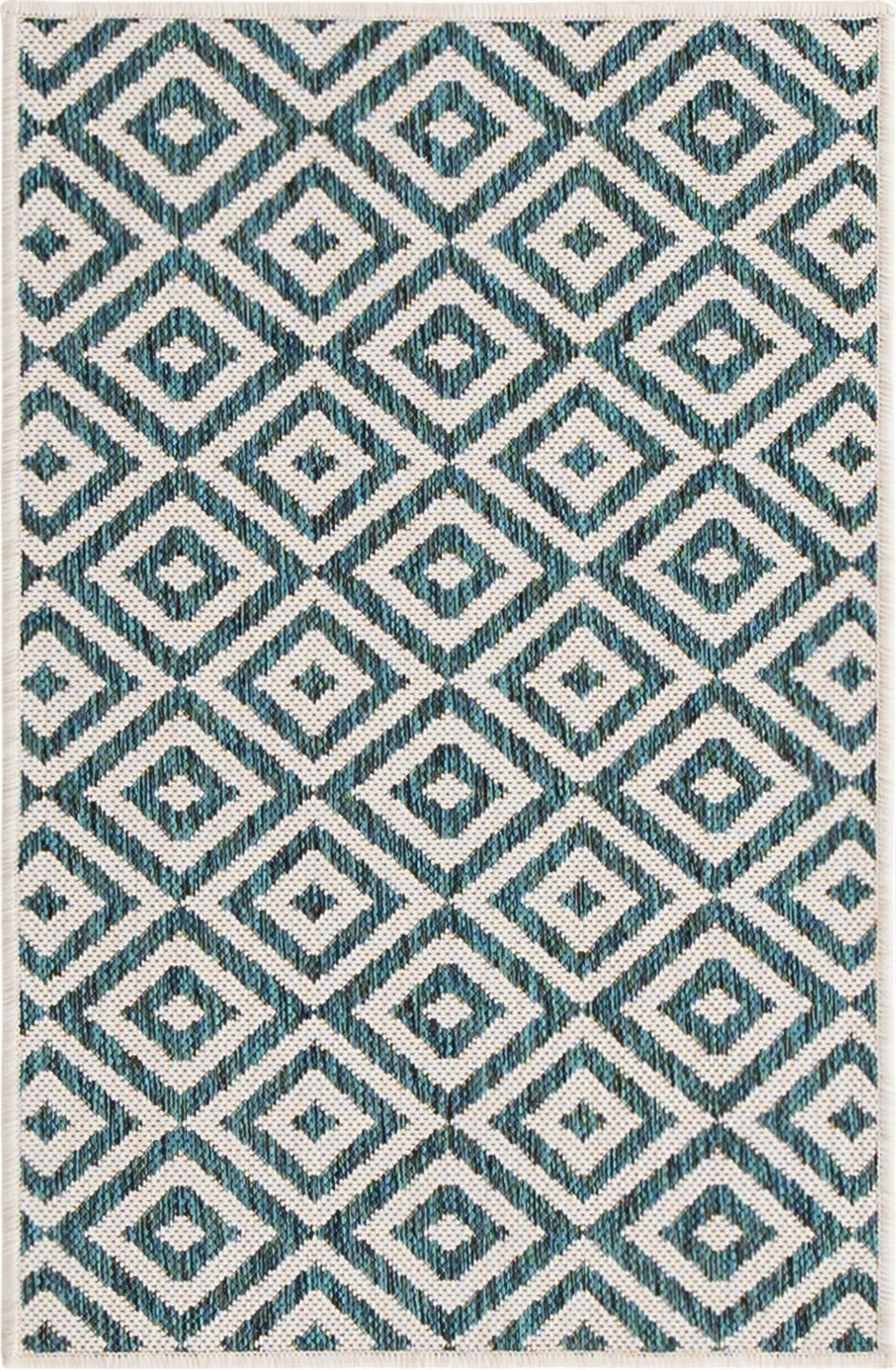 2' x 3'  Washable Jill Zarin Costa Rica Indoor / Outdoor Rug