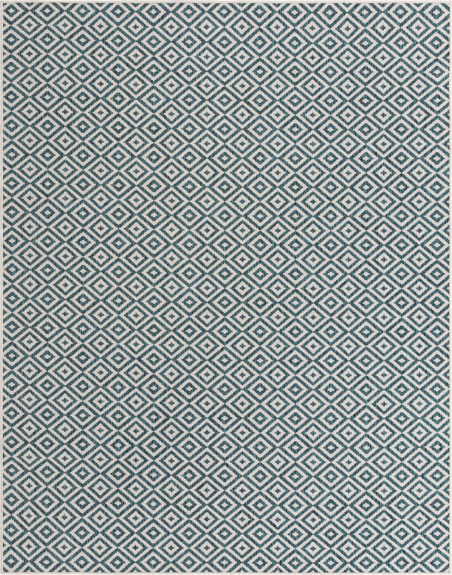 7' 10 x 10'  Washable Jill Zarin Costa Rica Indoor / Outdoor Rug