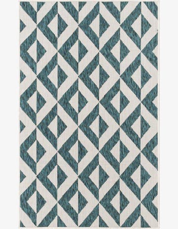 3' x 5' 3 Easy-Clean Jill Zarin Napa Indoor / Outdoor Rug
