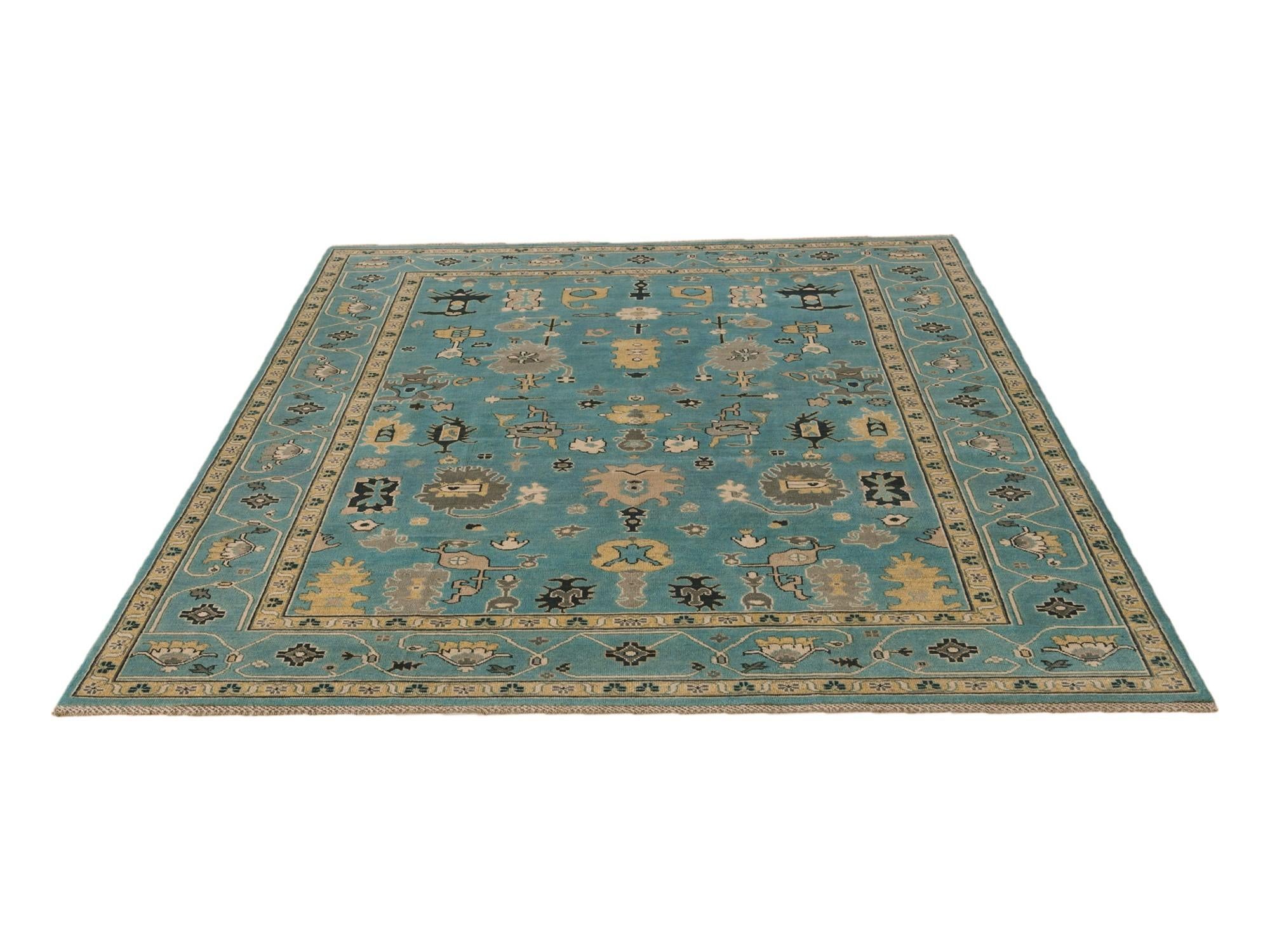 6' 9 x 9' 8 Hand Knotted Kazak Rug