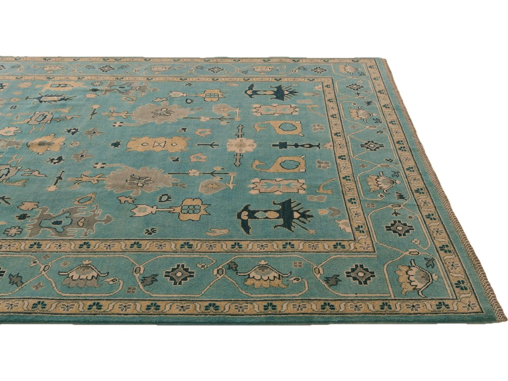 6' 9 x 9' 8 Hand Knotted Kazak Rug