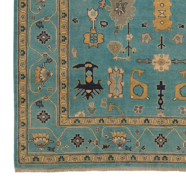 6' 9 x 9' 8 Hand Knotted Kazak Rug