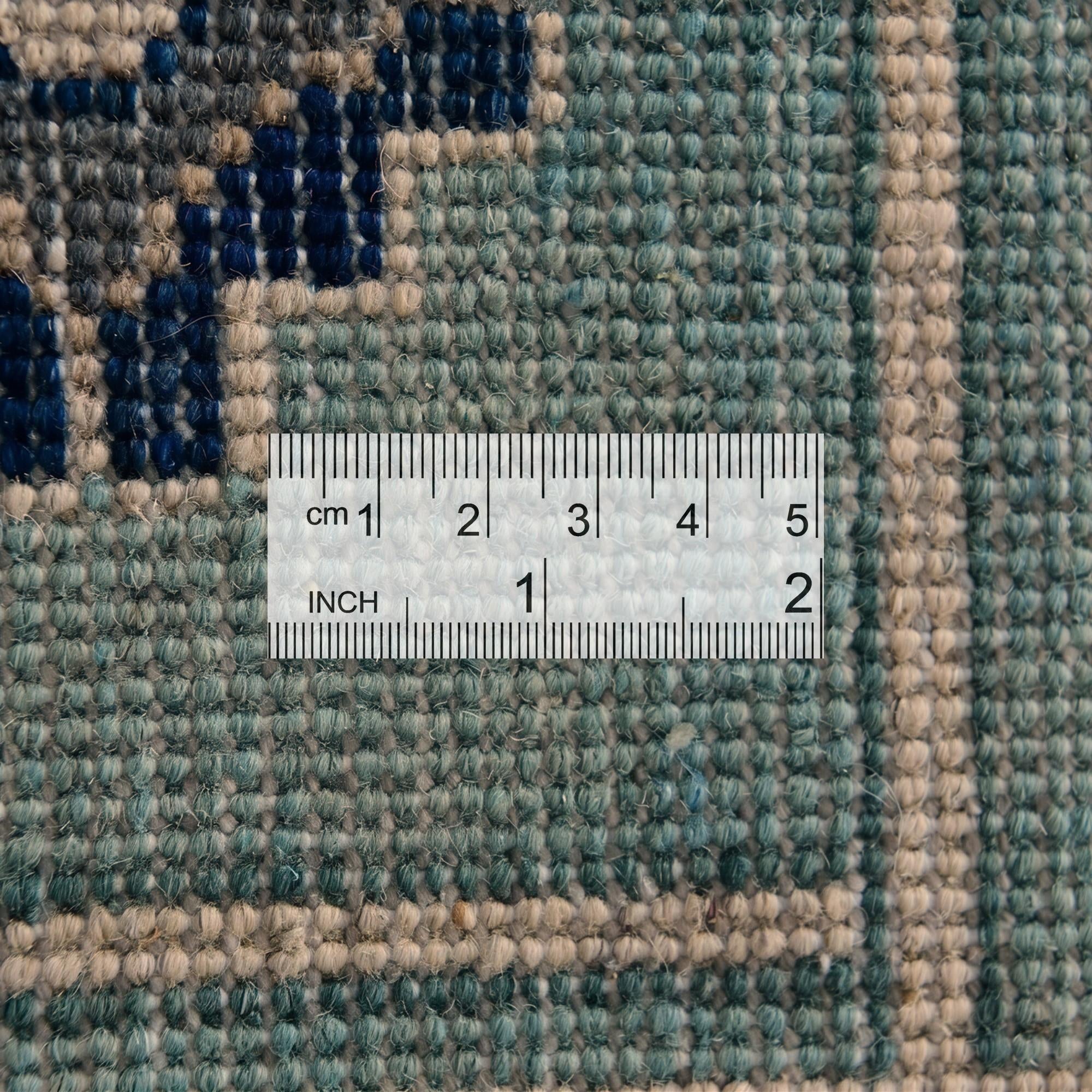 6' 9 x 9' 8 Hand Knotted Kazak Rug