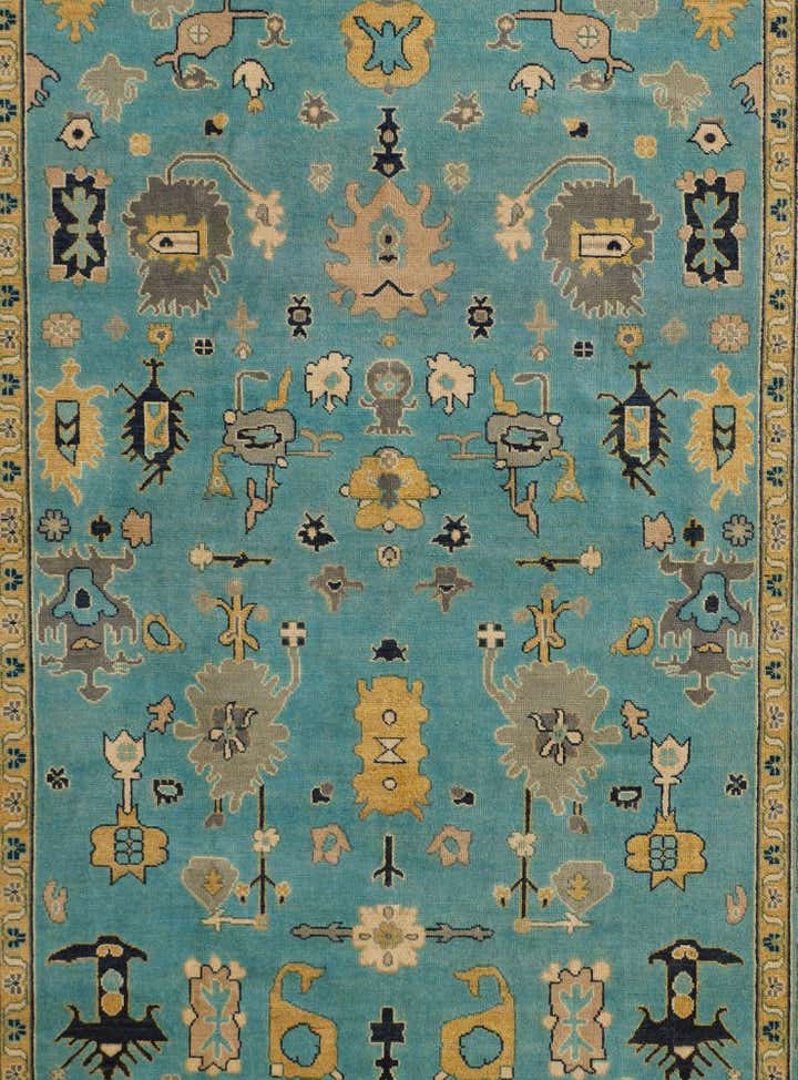 6' 9 x 9' 8 Hand Knotted Kazak Rug