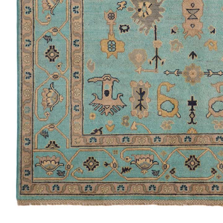 5' 6 x 7' 9 Hand Knotted Kazak Rug