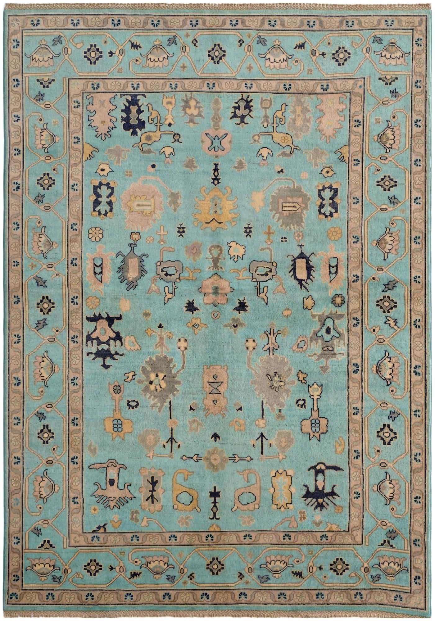 5' 6 x 7' 9 Hand Knotted Kazak Rug