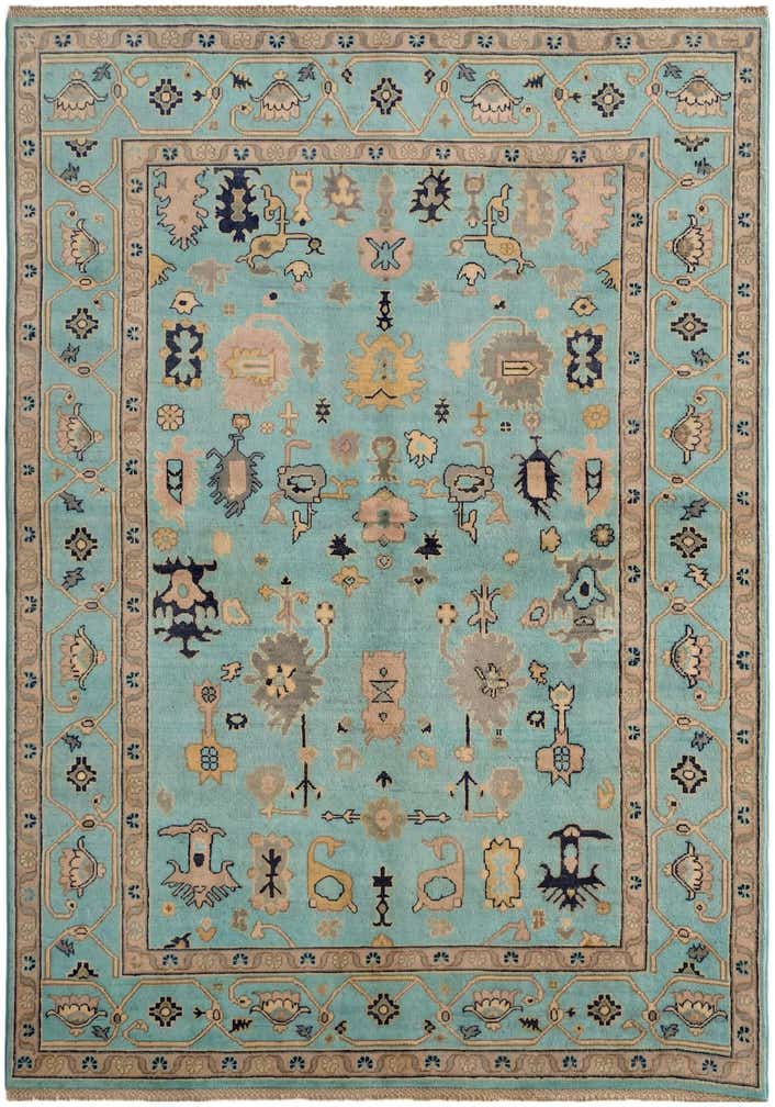 5' 6 x 7' 9 Hand Knotted Kazak Rug