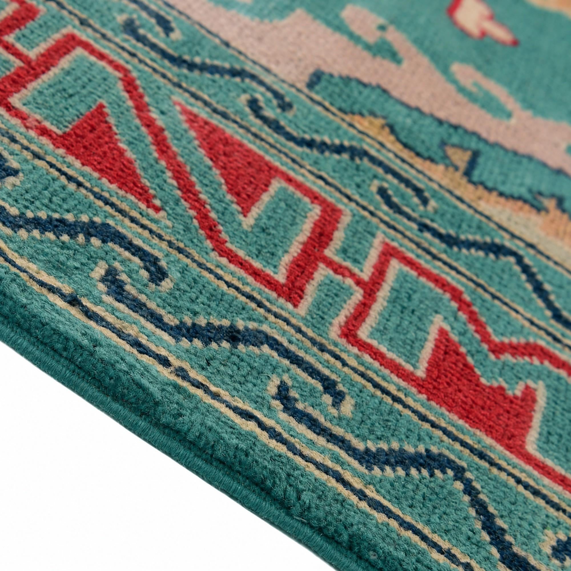 205cm x 295cm Hand Knotted Kazak Rug