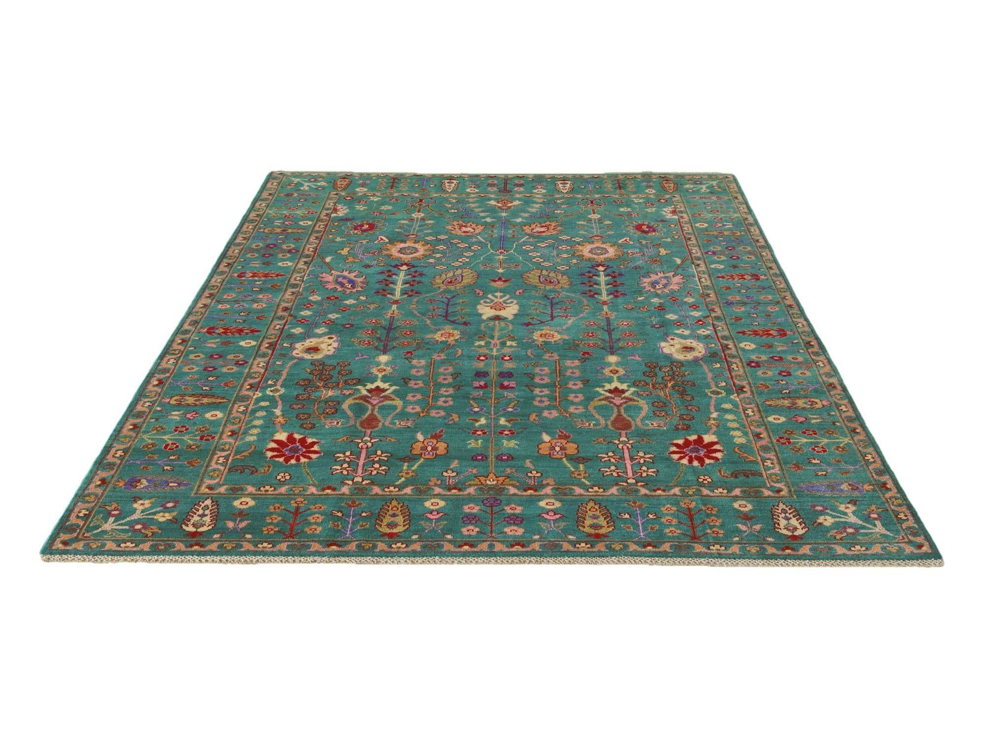 6' 5 x 9' 10 Hand Knotted Kazak Rug