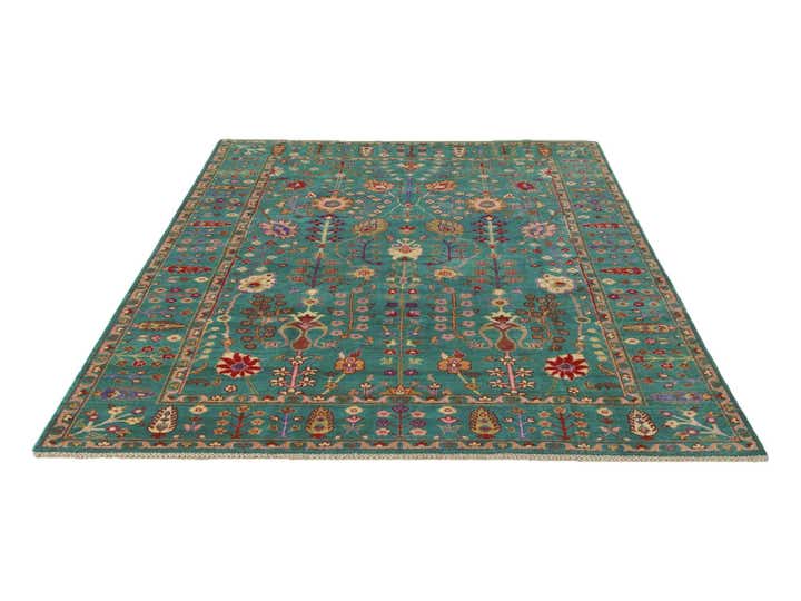 6' 5 x 9' 10 Hand Knotted Kazak Rug