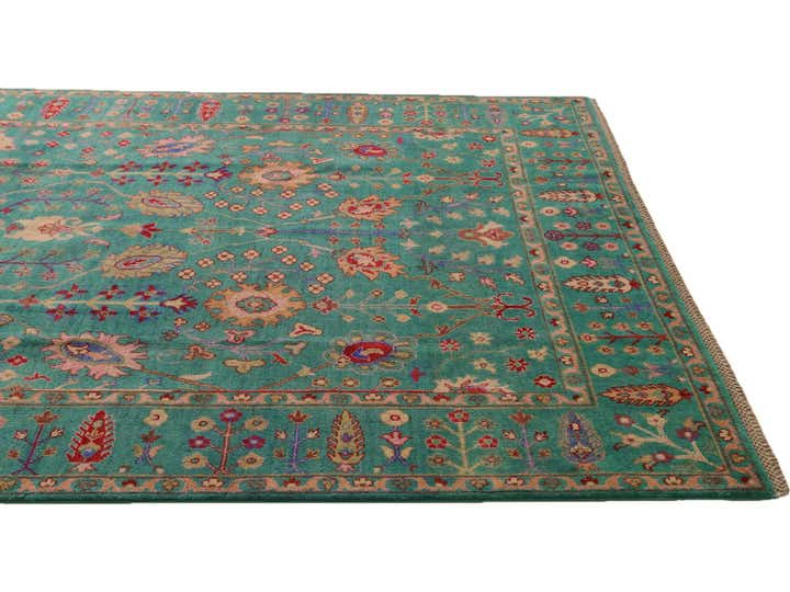 6' 5 x 9' 10 Hand Knotted Kazak Rug