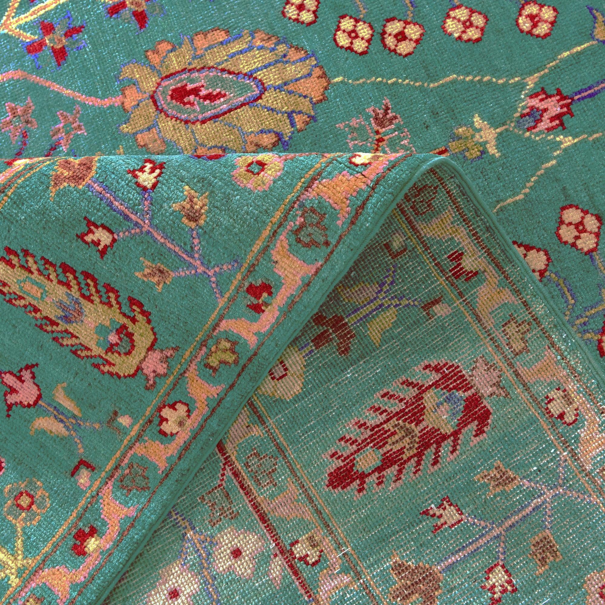 6' 5 x 9' 10 Hand Knotted Kazak Rug
