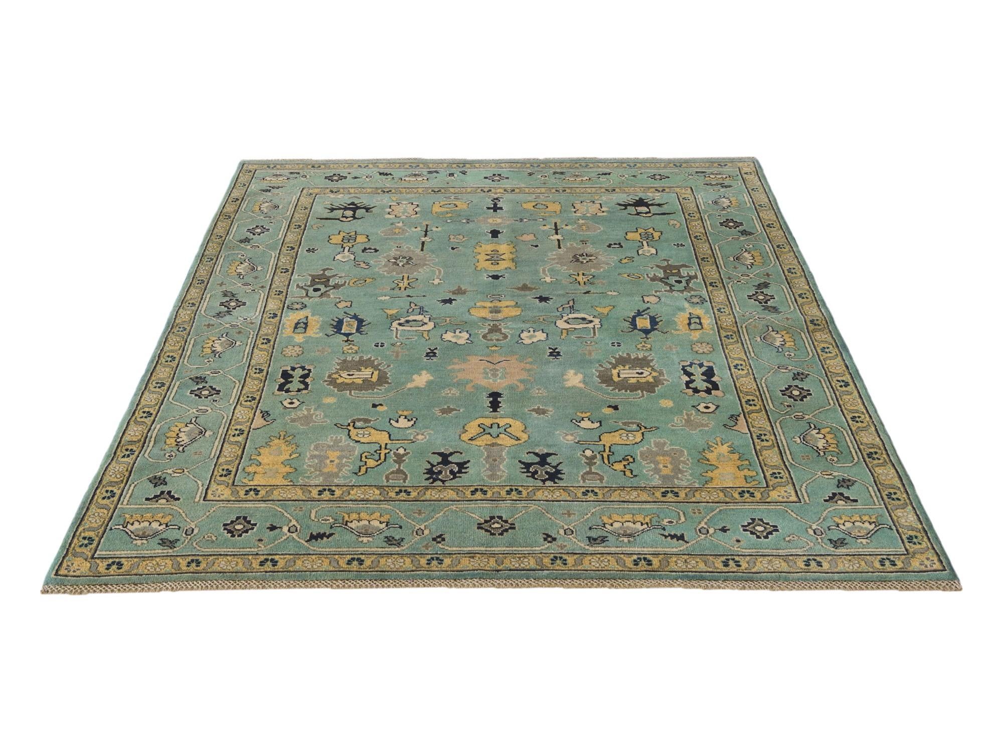 5' 10 x 7' 10 Hand Knotted Kazak Rug