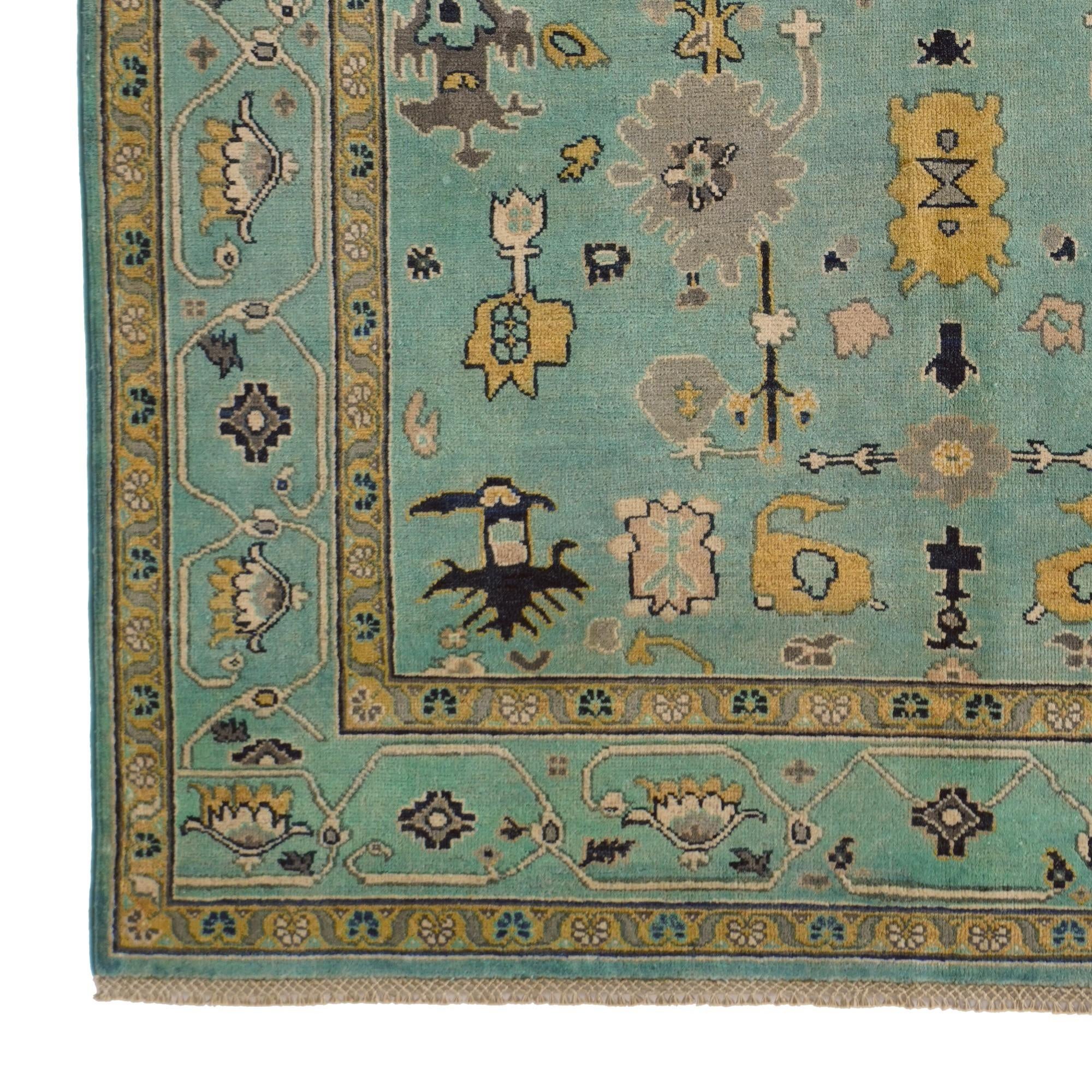 5' 10 x 7' 10 Hand Knotted Kazak Rug