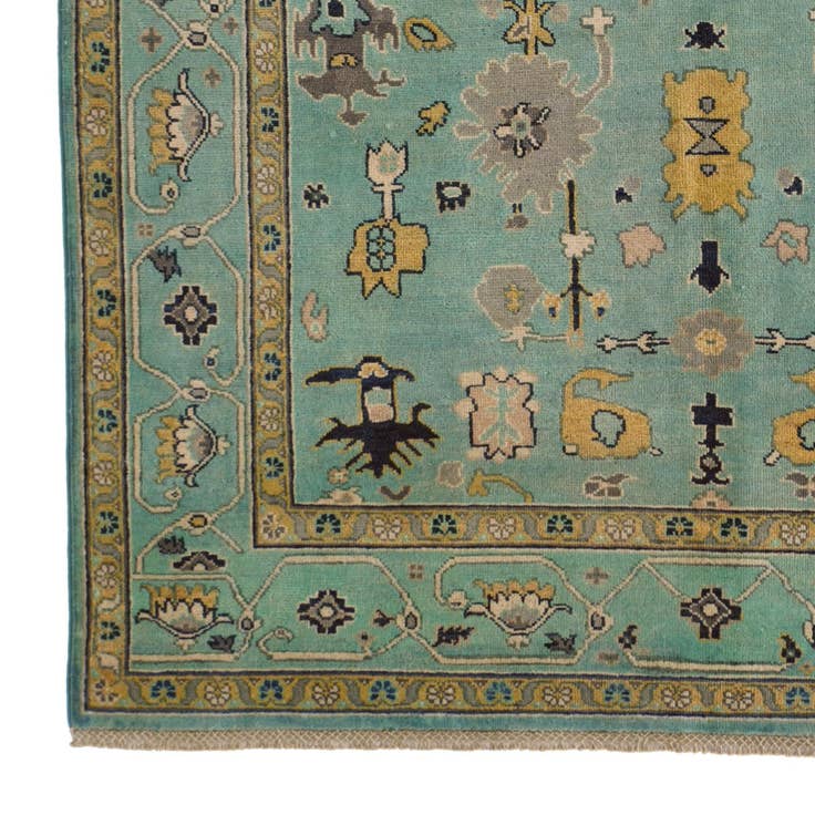 Detail image of 5' 10 x 7' 10 Hand Knotted Kazak Rug
