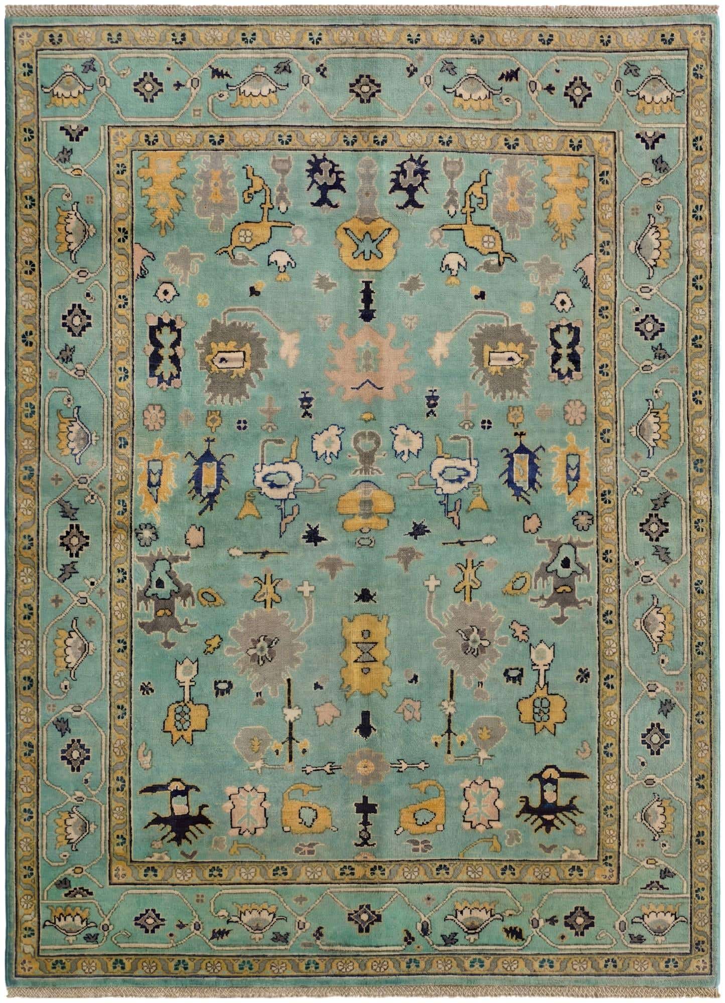 5' 10 x 7' 10 Hand Knotted Kazak Rug