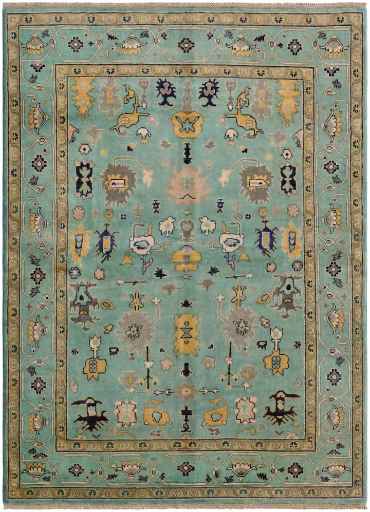 5' 10 x 7' 10 Hand Knotted Kazak Rug