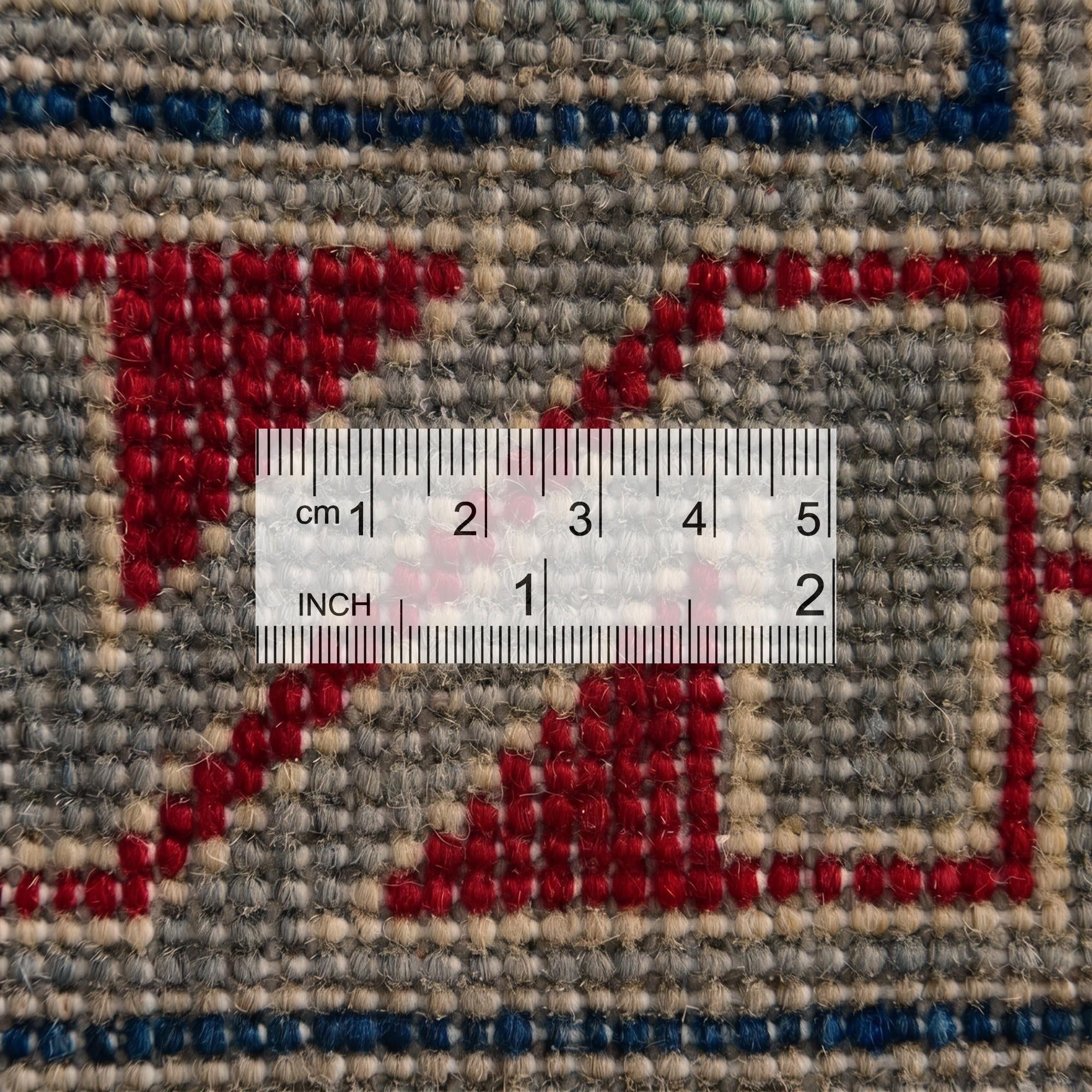 5' 7 x 7' 10 Hand Knotted Kazak Rug