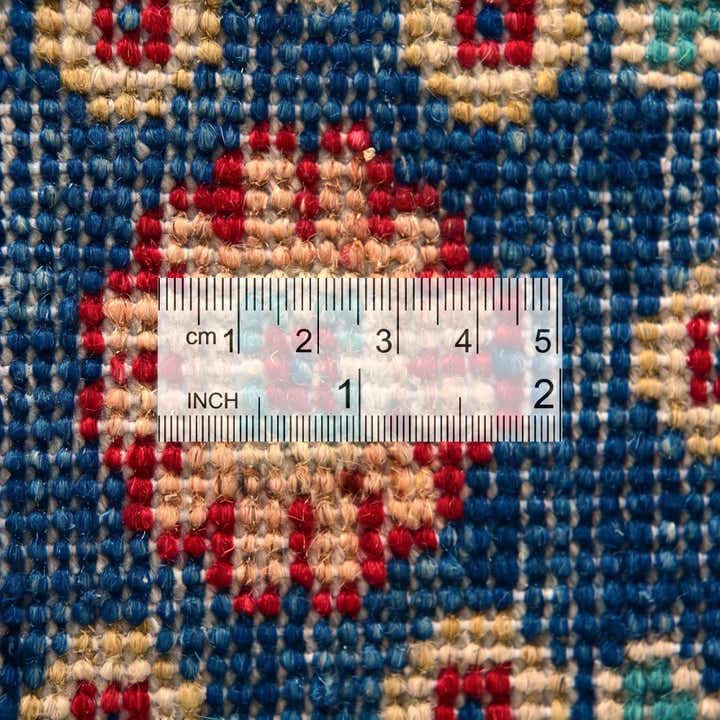 4' 2 x 6' 3 Hand Knotted Kazak Rug