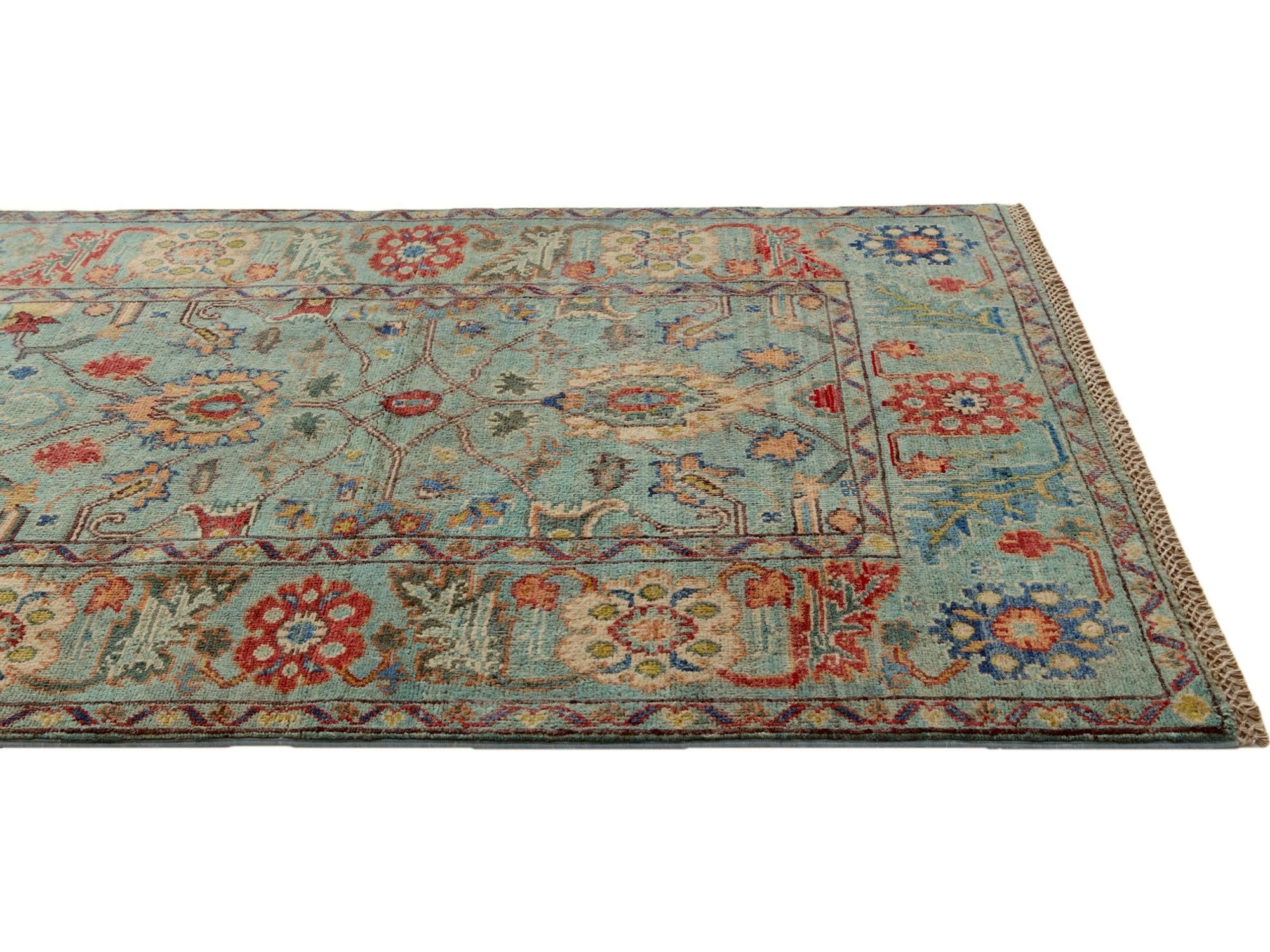 3' 3 x 4' 10 Hand Knotted Kazak Rug