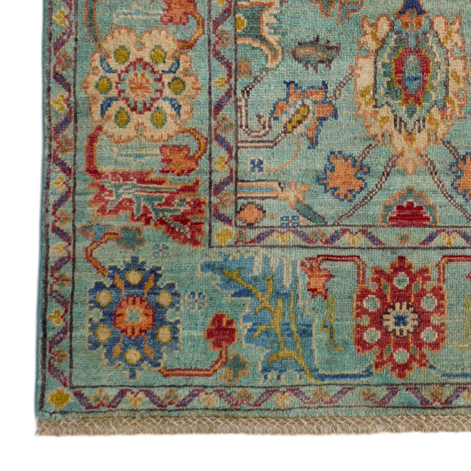 3' 3 x 4' 10 Hand Knotted Kazak Rug
