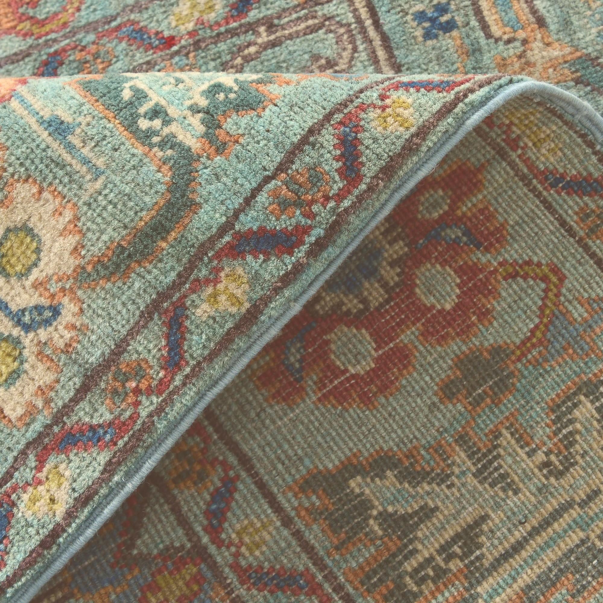3' 3 x 4' 10 Hand Knotted Kazak Rug