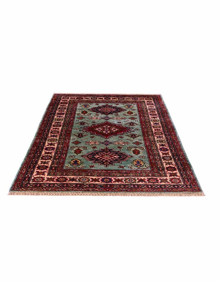 Detail image of 3' 4 x 5' 1 Hand Knotted Kazak Rug