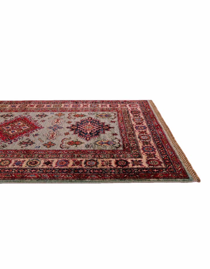 Detail image of 3' 4 x 5' 1 Hand Knotted Kazak Rug