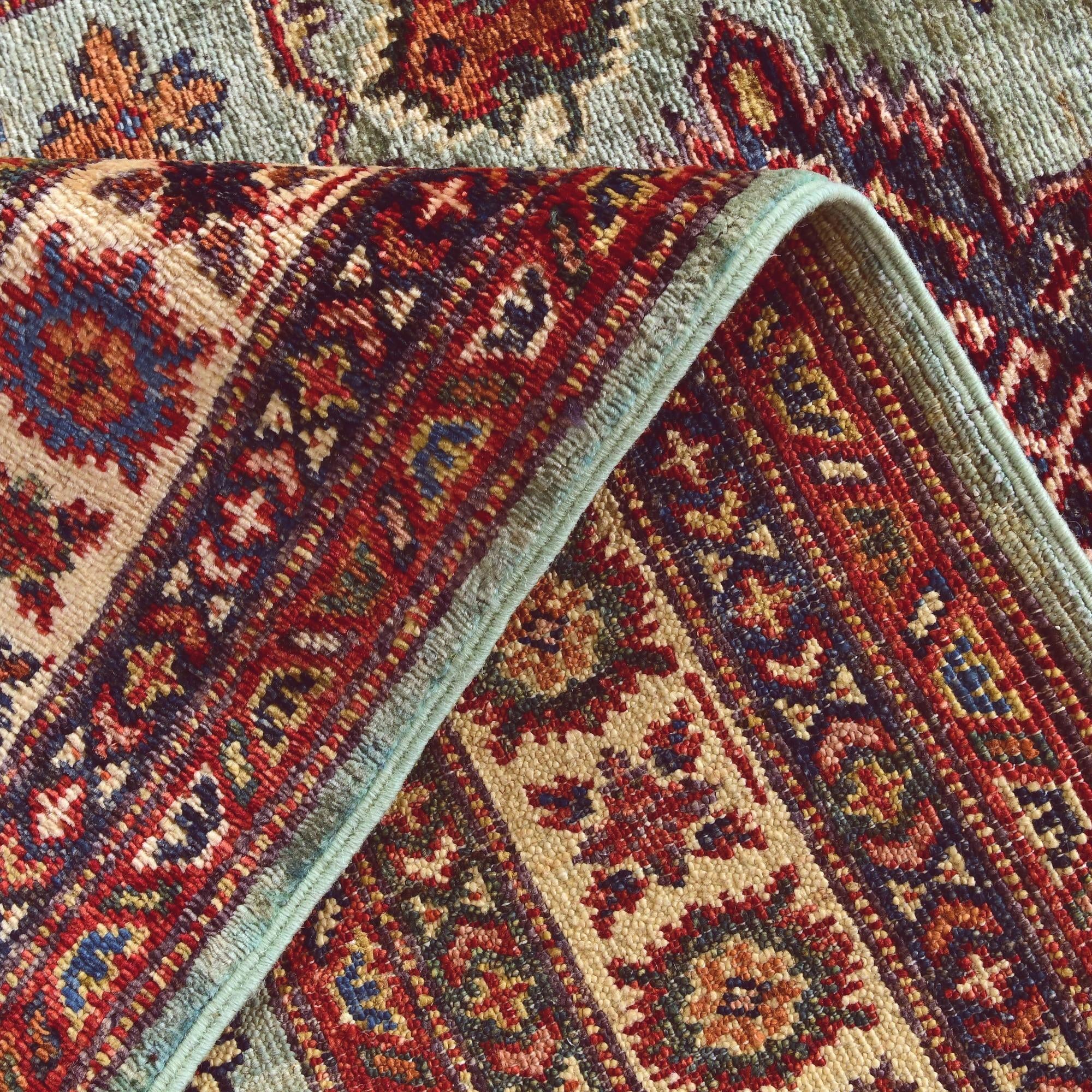 3' 4 x 5' 1 Hand Knotted Kazak Rug