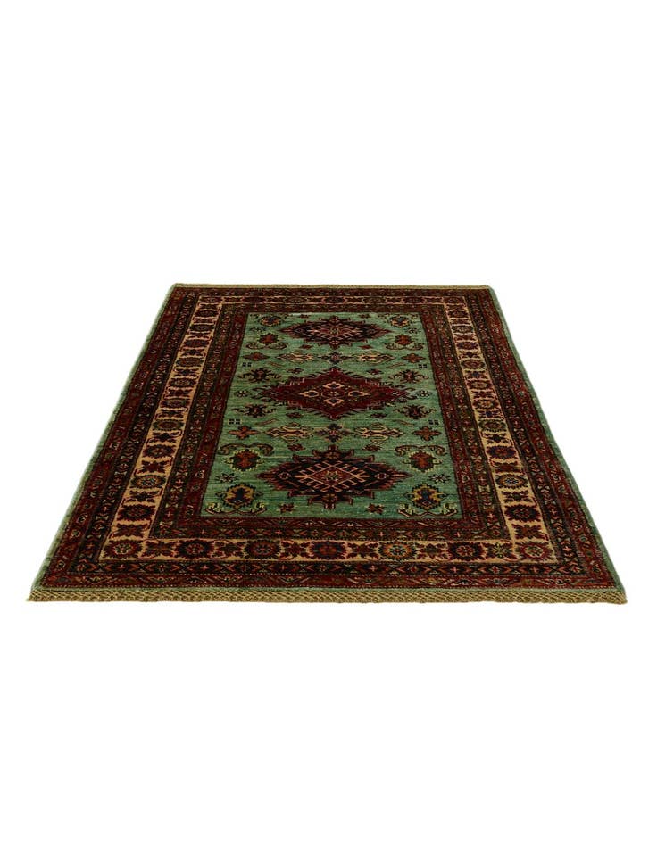 Detail image of 3' 3 x 5' Hand Knotted Kazak Rug
