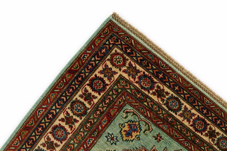 Detail image of 3' 3 x 5' Hand Knotted Kazak Rug