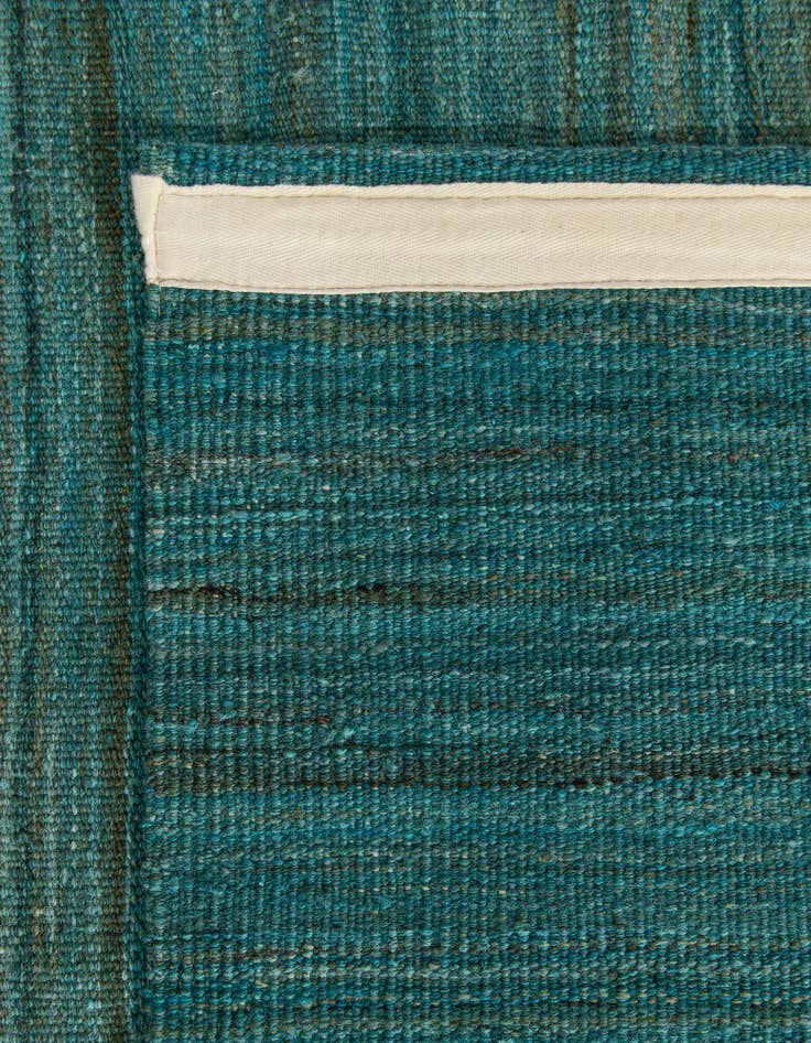 Detail image of 12' 6 x 18' 6 Hand Woven Kilim Afghan Wool Rug