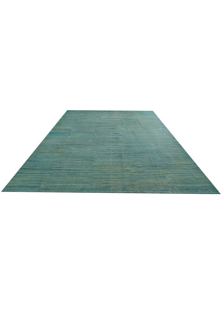 12' 6 x 18' 6 Hand Woven Kilim Afghan Wool Rug