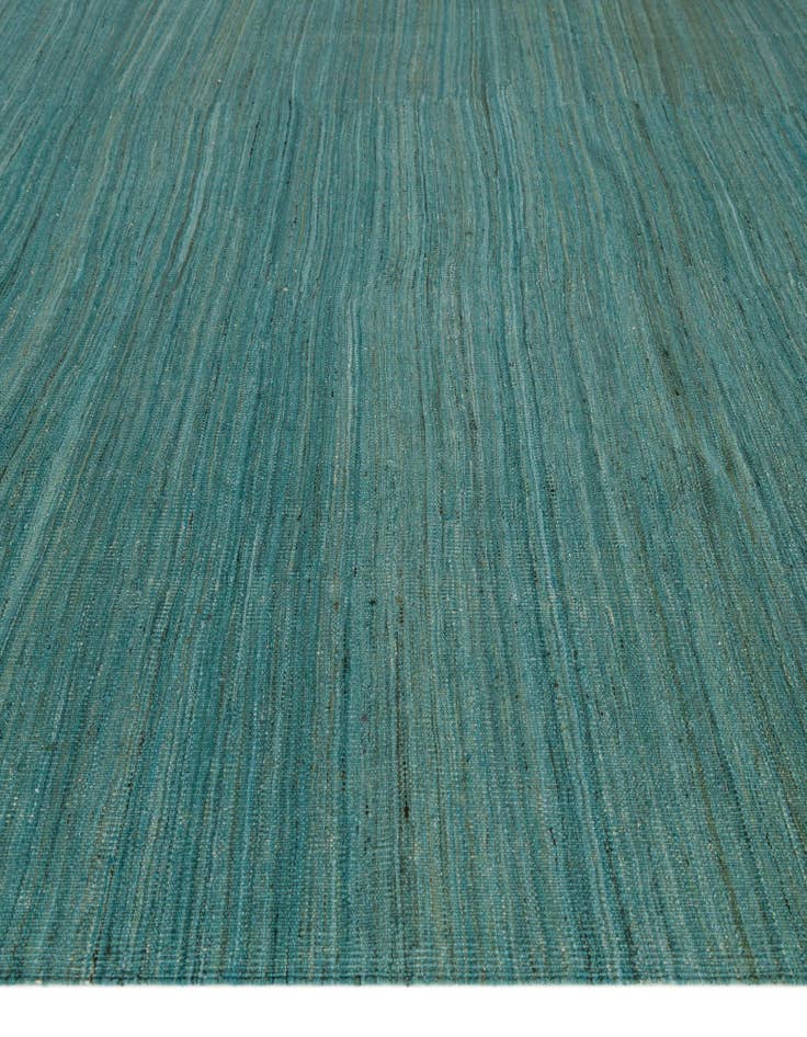 Detail image of 13' 5 x 17' 11 Hand Woven Kilim Afghan Wool Rug