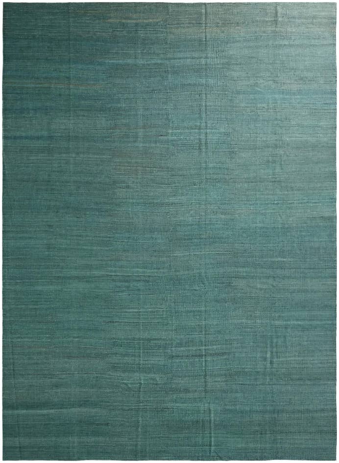 Detail image of 13' 5 x 17' 11 Hand Woven Kilim Afghan Wool Rug