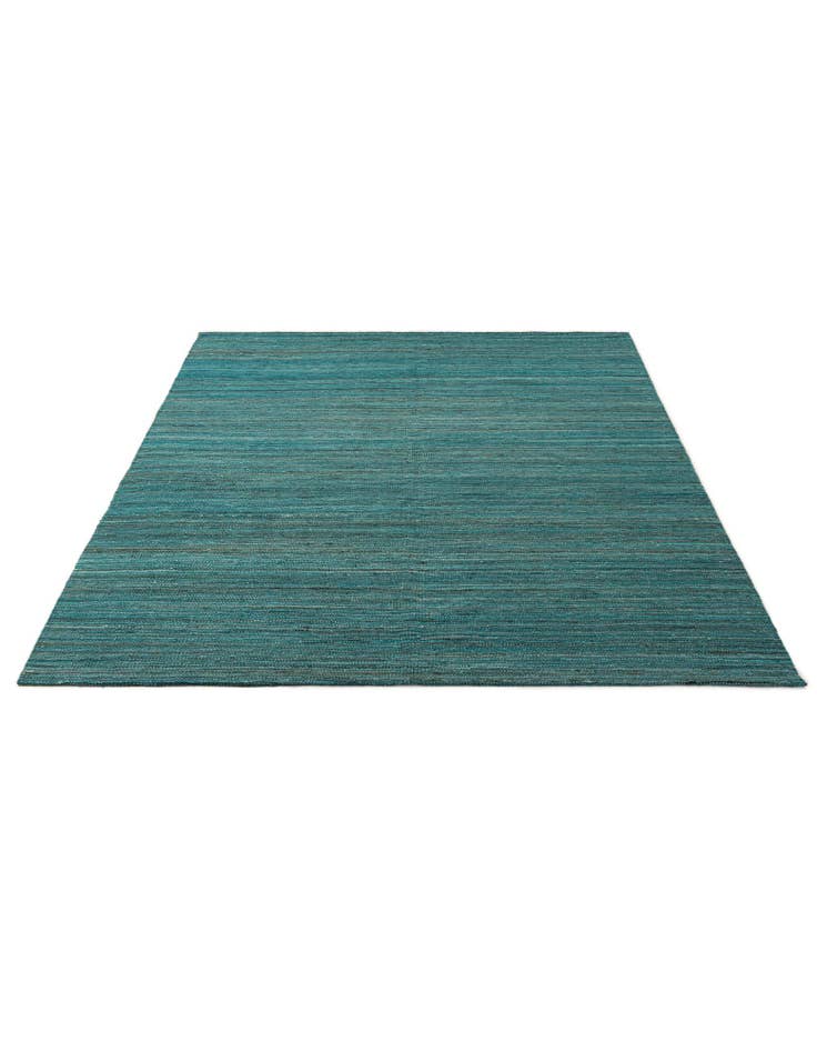 Detail image of 4' 11 x 6' 2  Hand Woven Kilim Modern Wool Rug