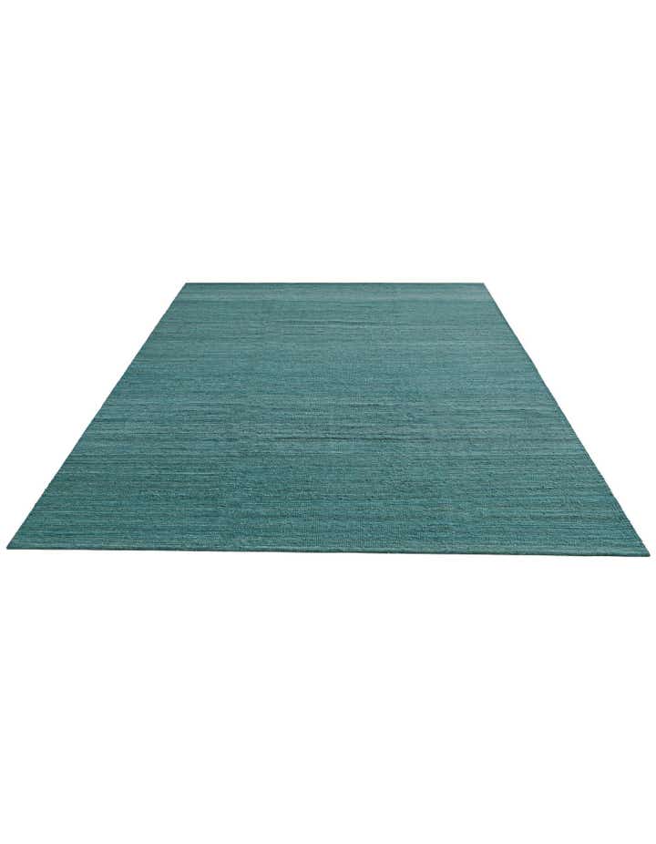 6' 9 x 9' 8 Hand Woven Kilim Modern Wool Rug