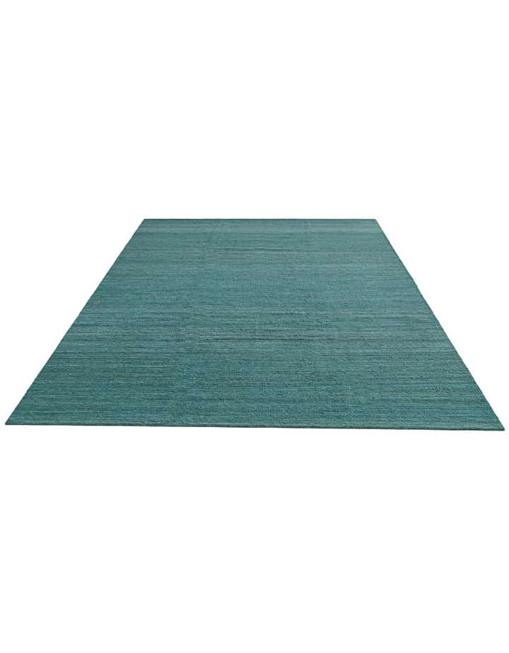 6' 9 x 9' 8 Hand Woven Kilim Modern Wool Rug