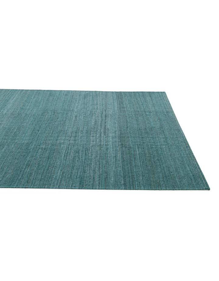 6' 9 x 9' 8 Hand Woven Kilim Modern Wool Rug