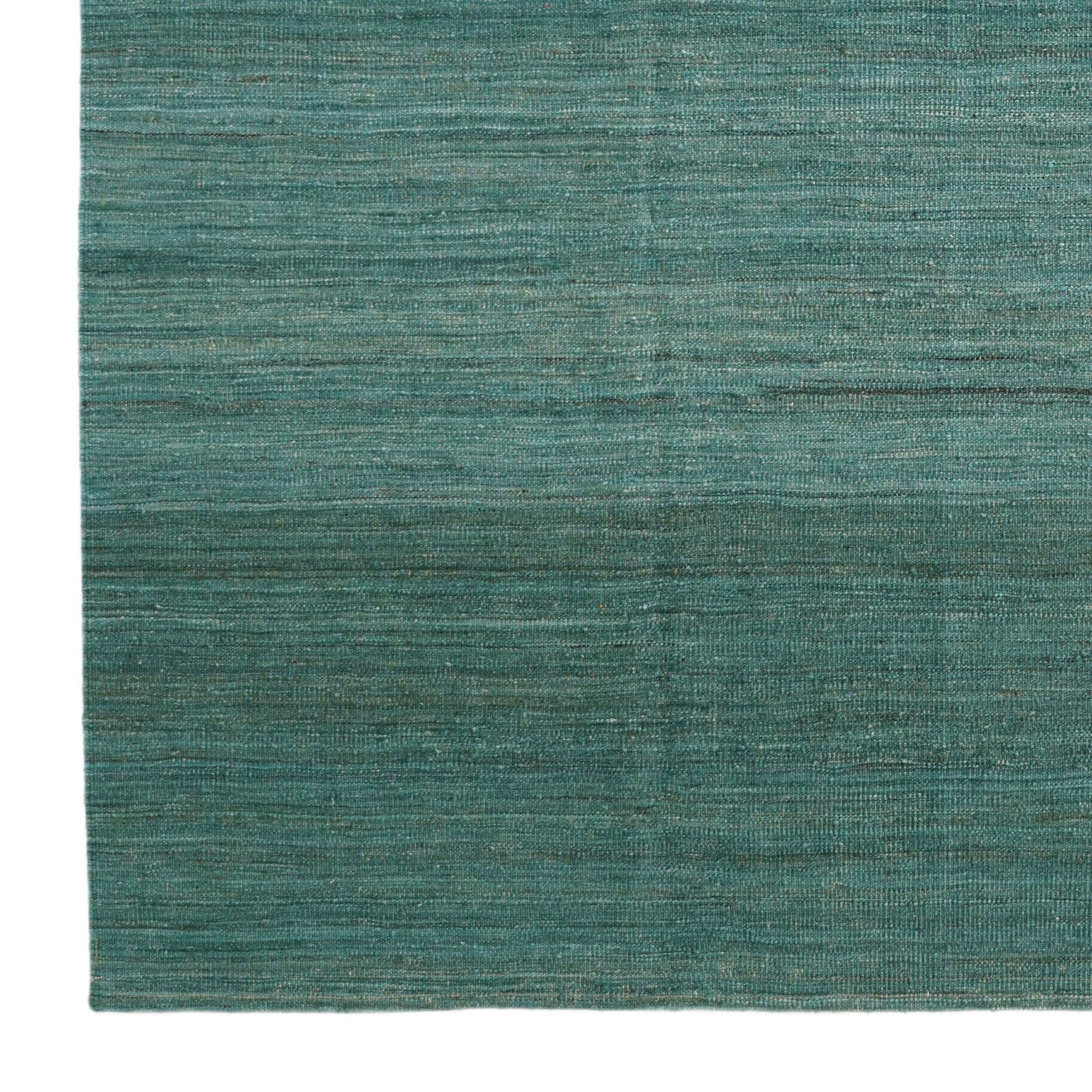 6' 9 x 9' 8 Hand Woven Kilim Modern Wool Rug