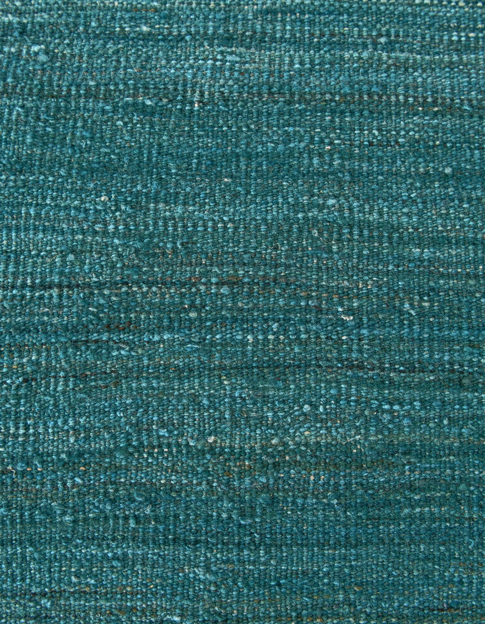 6' 9 x 9' 8 Hand Woven Kilim Modern Wool Rug