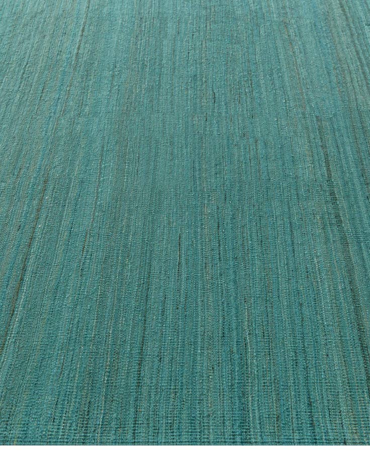 Detail image of 6' 10 x 9' 6 Hand Woven Kilim Modern Wool Rug