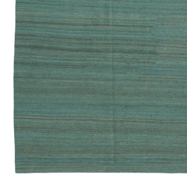 Detail image of 6' 10 x 9' 6 Hand Woven Kilim Modern Wool Rug