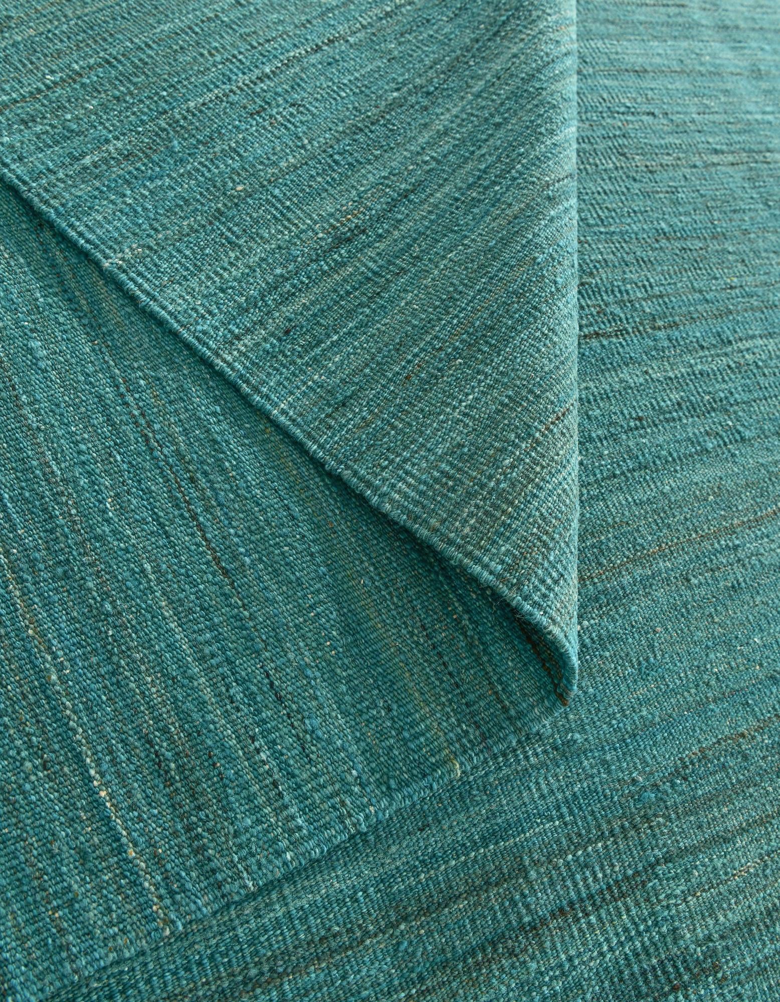6' 10 x 9' 6 Hand Woven Kilim Modern Wool Rug