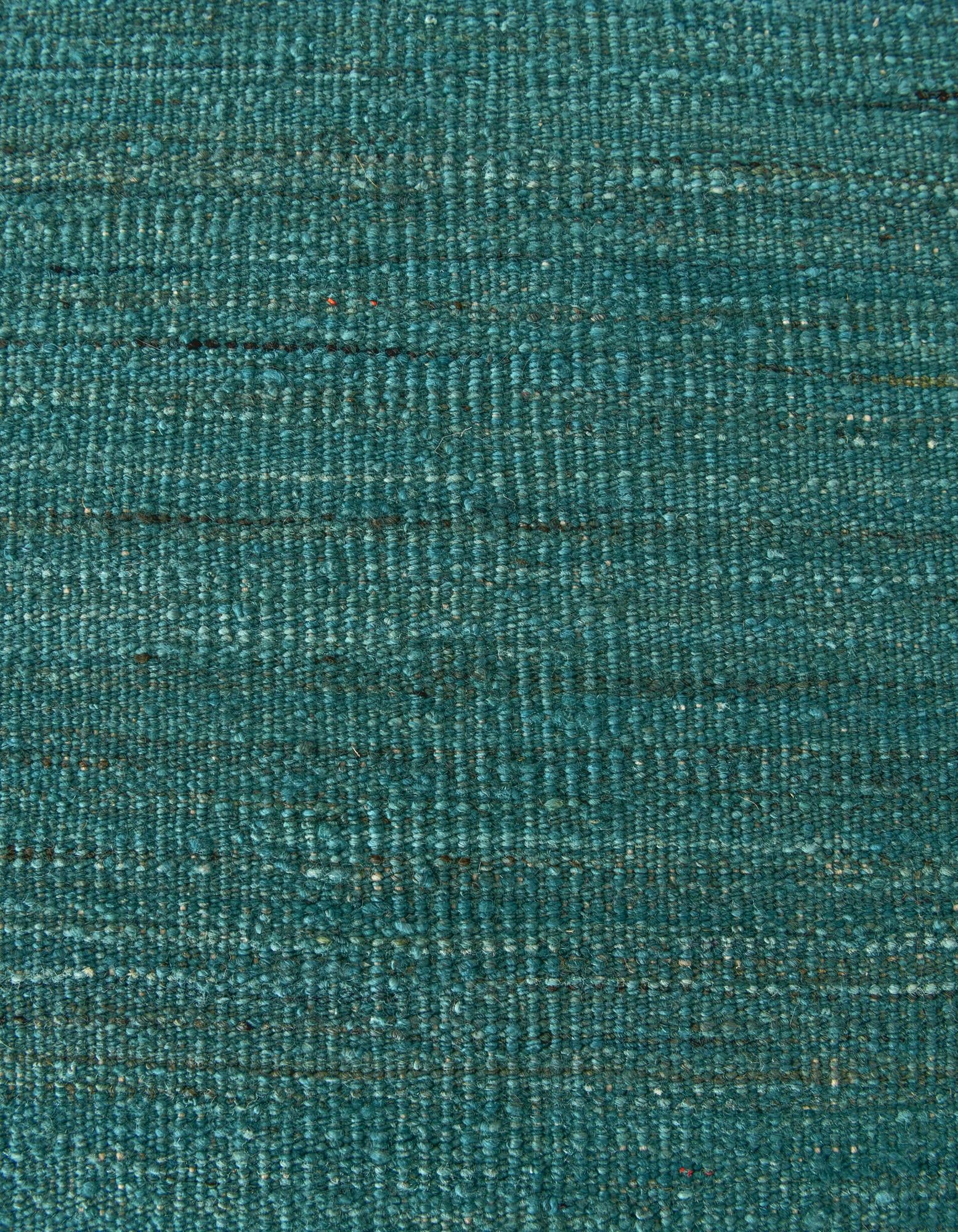 6' 10 x 9' 6 Hand Woven Kilim Modern Wool Rug