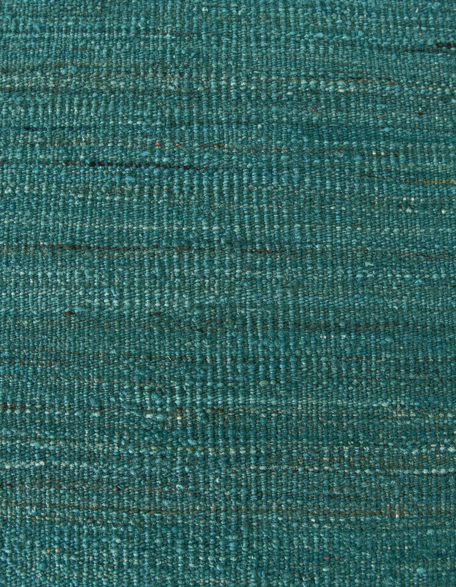 6' 10 x 9' 6 Hand Woven Kilim Modern Wool Rug