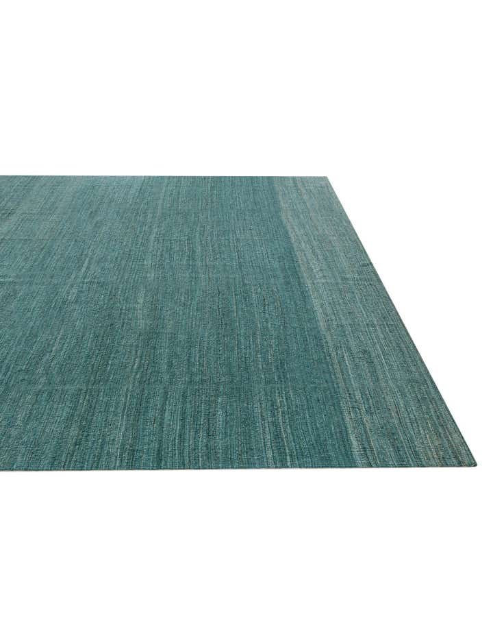 9' 7 x 12' 6 Hand Woven Kilim Modern Wool Rug