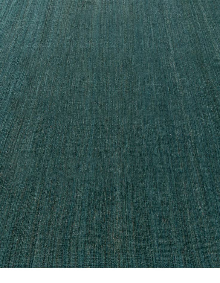 Detail image of 9' 7 x 12' 6 Hand Woven Kilim Modern Wool Rug