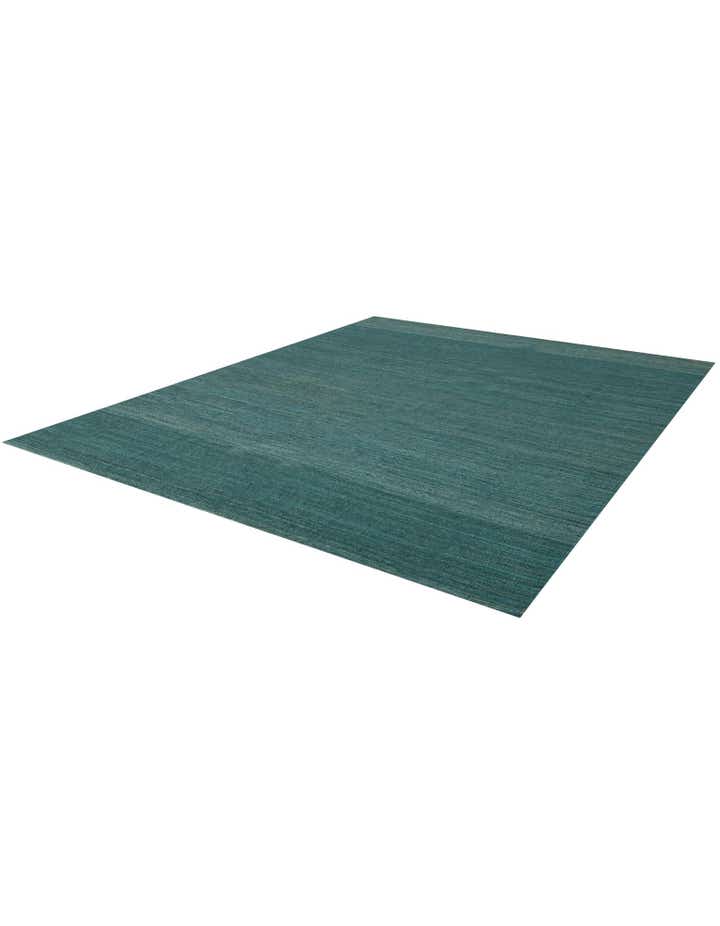 9' 7 x 12' 6 Hand Woven Kilim Modern Wool Rug